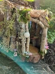 Fairy Garden House With Lantern Fairy