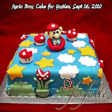 Shop for super mario party supplies, birthday decorations, party favors, invitations, and more. Cloud And Star On Blue Background Mario Bros Cake Mario Cake Mario Birthday Cake
