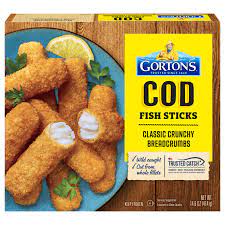 cod fish sticks gorton s seafood