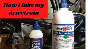 Squirt Bicycle Chain Lube - How I Apply - YouTube