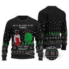 margo sweater christmas sweater black