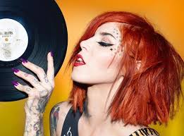 kat von d has red hair and we love it