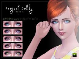sims resource project dolly eye set