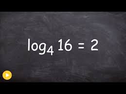 How To Convert Between Logarithmic Form