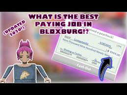 Acheter des robux free on september 30, 2012 roblox studio was released. Jobs On Bloxburg That Make The Most Money Charts Jobs Ecityworks
