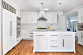 kitchen cabinets with long pulls