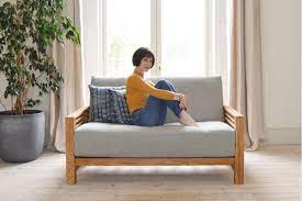 2 Seater Solid Oak Horizon Sofa Bed