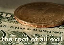Essay on money is the root of all evil