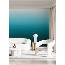 Remix Walls By Katie Hunt Caribbean Sea Teal Blue Ombre Wall Mural