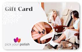 physical gift card pick your polish