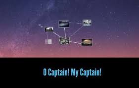 My captain does not answer, his lips are pale and still. O Captain My Captain By Lois Olayemi