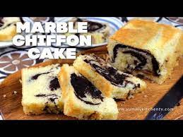 marble chiffon cake you