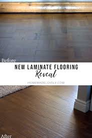 new laminate floors reveal