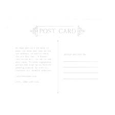 Postcard Template Postcard Templates Illustrator Publisher