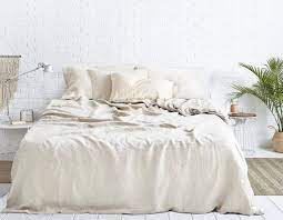 Natural Color Linen Bedding Set