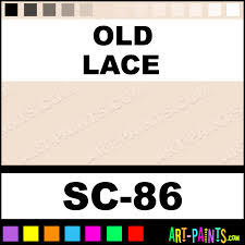 Old Lace Stroke And Coat Ceramic Paints Sc 86 Old Lace