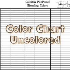 Colorfin Panpastel Blending Colors Chart Tabby May Art
