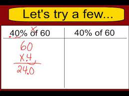 how to find the percent of a number