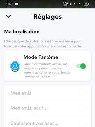 comment désactiver ou bloquer le suivi de localisation sur Snapchat