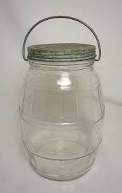 Gallon Glass Barrel Pickle Jar