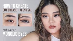 aegyo sal makeup for monolid eyes