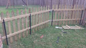 You just need a shovel right? Building A Semi Permanent Fence 6 Steps Instructables