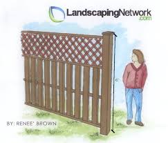 fence height regulations landscaping