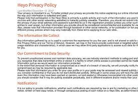 2023 free privacy policy template generator