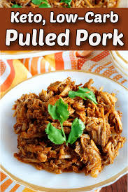 Rub the spice rub onto all sides of the pieces of pork. Low Carb Keto Pulled Pork Recipe Low Carb Yum