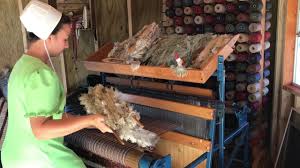 amish made rag rugs at shipshewana flea