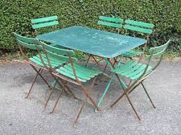 Patio Table Metal Garden Furniture