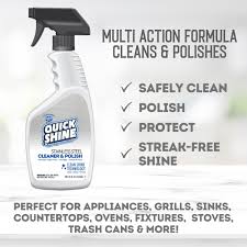 quick shine stainless steel cleaner