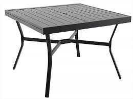 Square Extendable Outdoor Dining Table