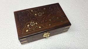 ajbsk embroidered wooden jewelry box