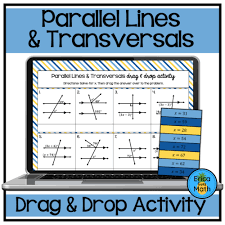 Parallel Lines Transversals Digital