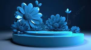 3d flower background animation desktop