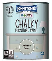 Johnstones 386499 Revive Chalky Furniture Paint Dusty Morning