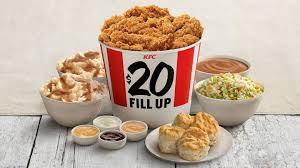 order the kfc menu specials for the best value for your money 20 fill up