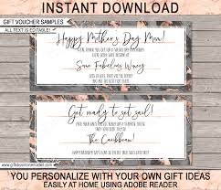 printable gift voucher template gift