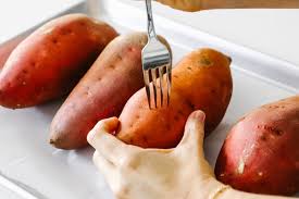 Those baked potatoes that taste like pure, nostalgic, comforting carbohydrate magic, and remind you how satisfying a simple. Baked Sweet Potato How To Bake Perfectly Downshiftology