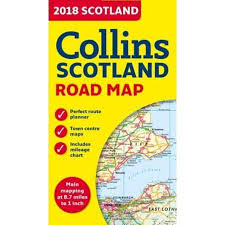 2018 Collins Scotland Road Map