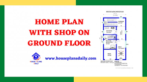 Home Plan With On Ground Floor