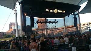 The Stage View From My Seat Picture Of Jacobs Pavilion At