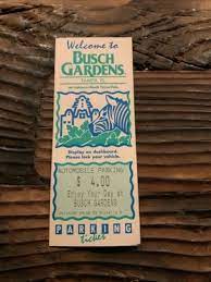 busch gardens tickets ebay