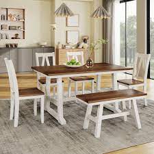 wood dining table set kitchen table set