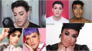 men wearing makeup in the a the