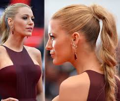 blake lively cannes hair makeup gucci