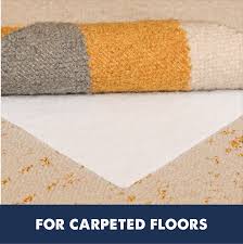 rug on carpet non slip rug pad 2 x 3 ft