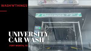 university car wash fort worth tx