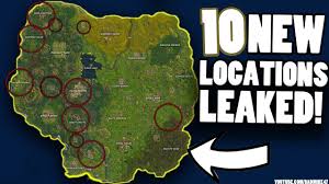 An image was leaked by the italian apple app store which suggests we will in fact be. 10 New Locations Leaked Fortnite Battle Royale New Map Revealed Youtube